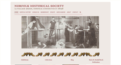 Desktop Screenshot of norfolkhistoricalsociety.org